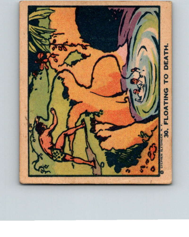 1934 Tarzan Cryastal Vault of Isis #30 Floating to Death V16368