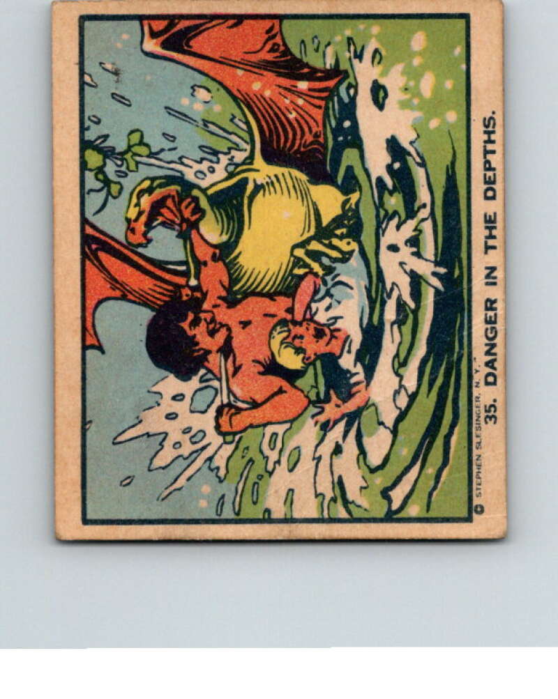 1934 Tarzan Cryastal Vault of Isis #35 Danger in Depths V16373