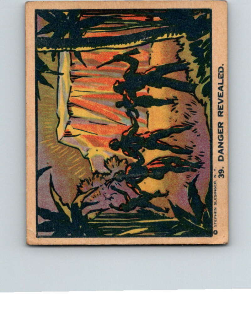 1934 Tarzan Cryastal Vault of Isis #39 Danger Revealed V16374