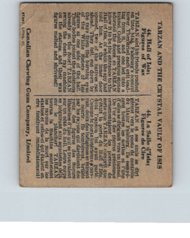 1934 Tarzan Cryastal Vault of Isis #44 Hall of Isis V16377