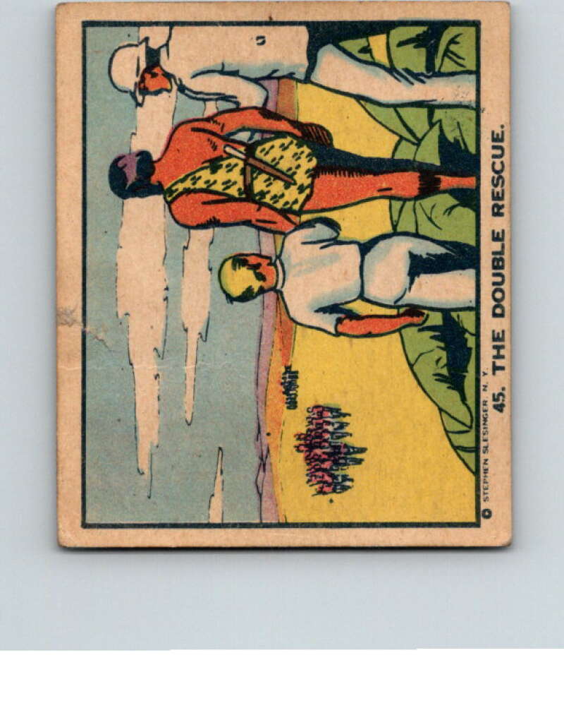 1934 Tarzan Cryastal Vault of Isis #45 Double Resue V16378