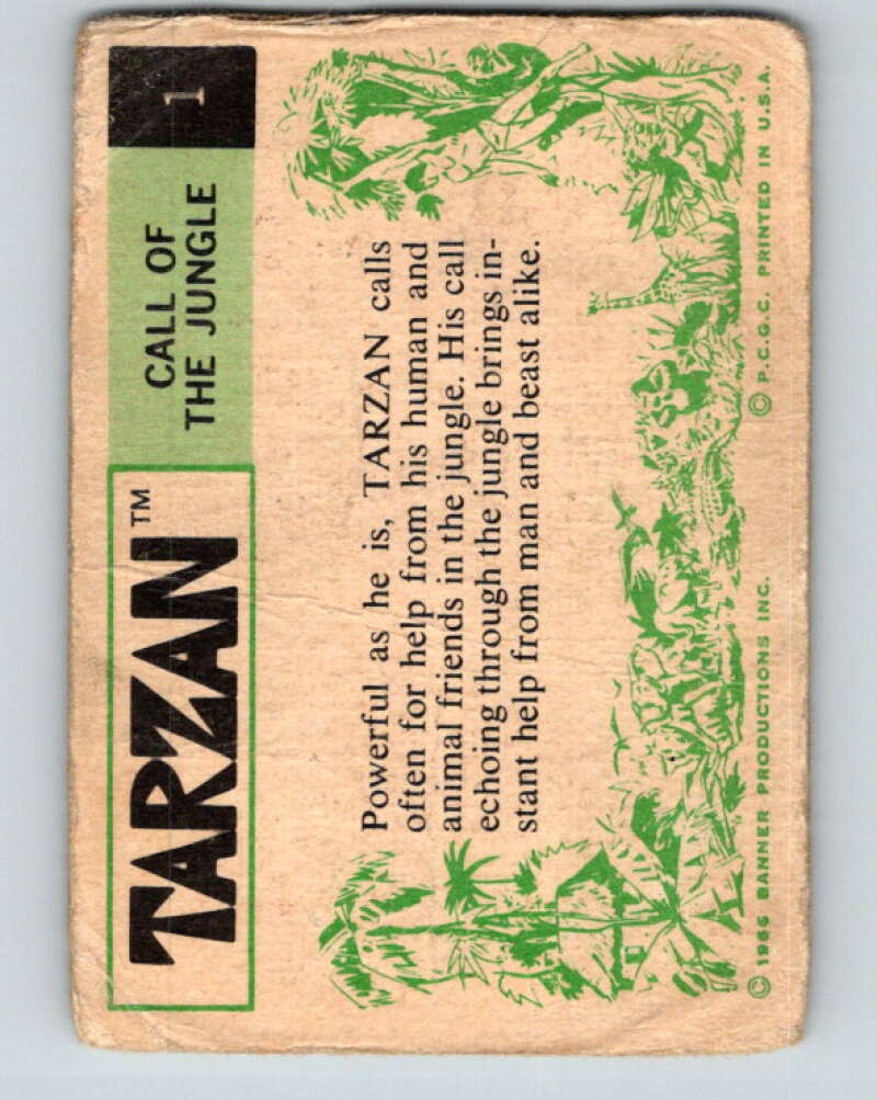 1966 Tarzan #1 Call of the Jungle V16382