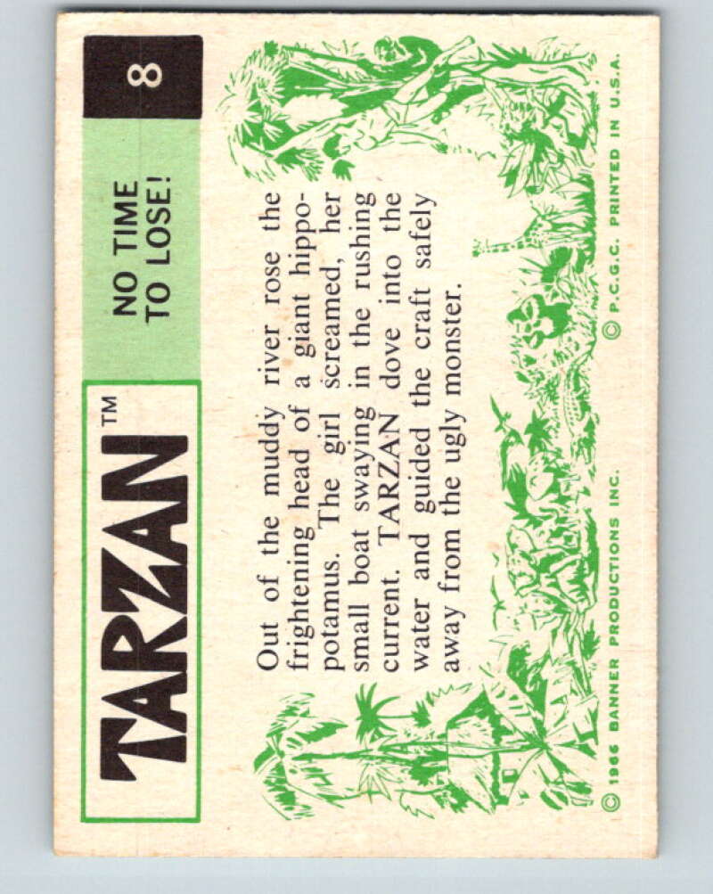 1966 Tarzan #8 No Time No Lose V16384