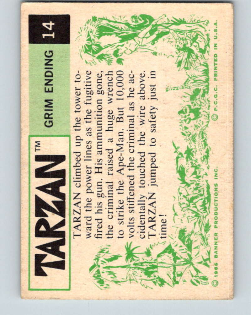 1966 Tarzan #14 Grim Ending V16386