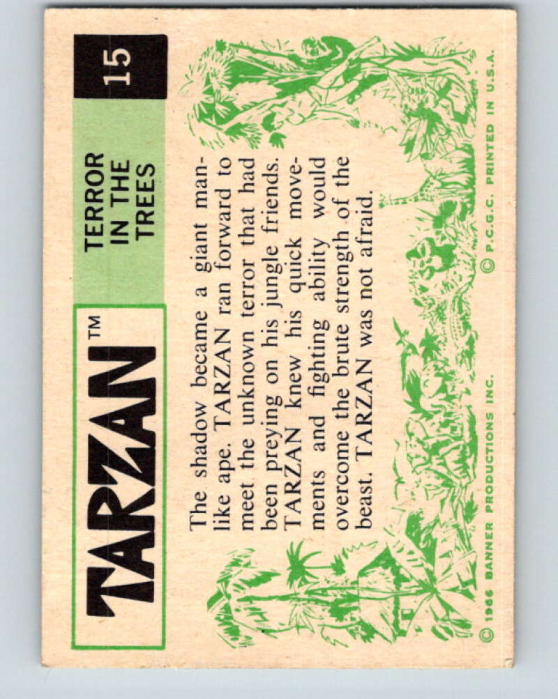 1966 Tarzan #15 Terror in the Trees V16387