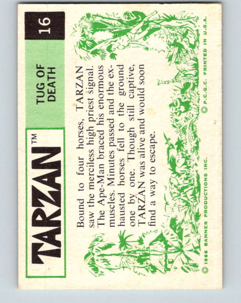 1966 Tarzan #16 Tug of Death V16388