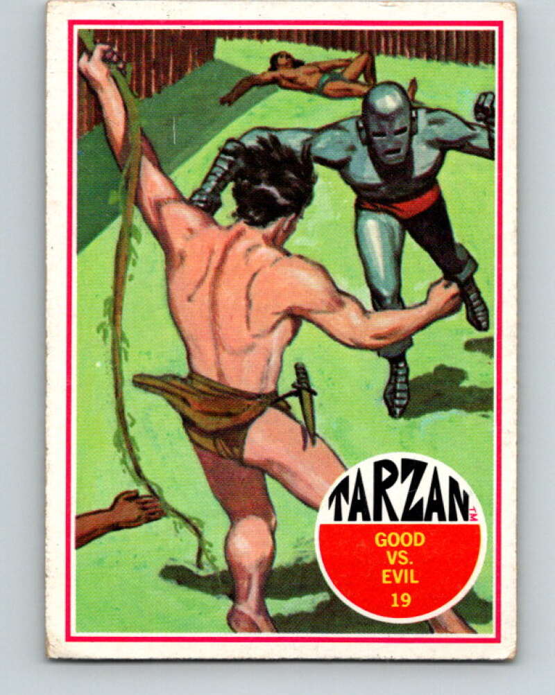 1966 Tarzan #19 Good VS Evil V16389