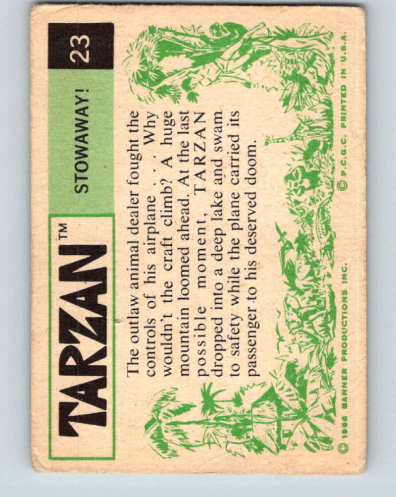 1966 Tarzan #23 Stowaway V16393