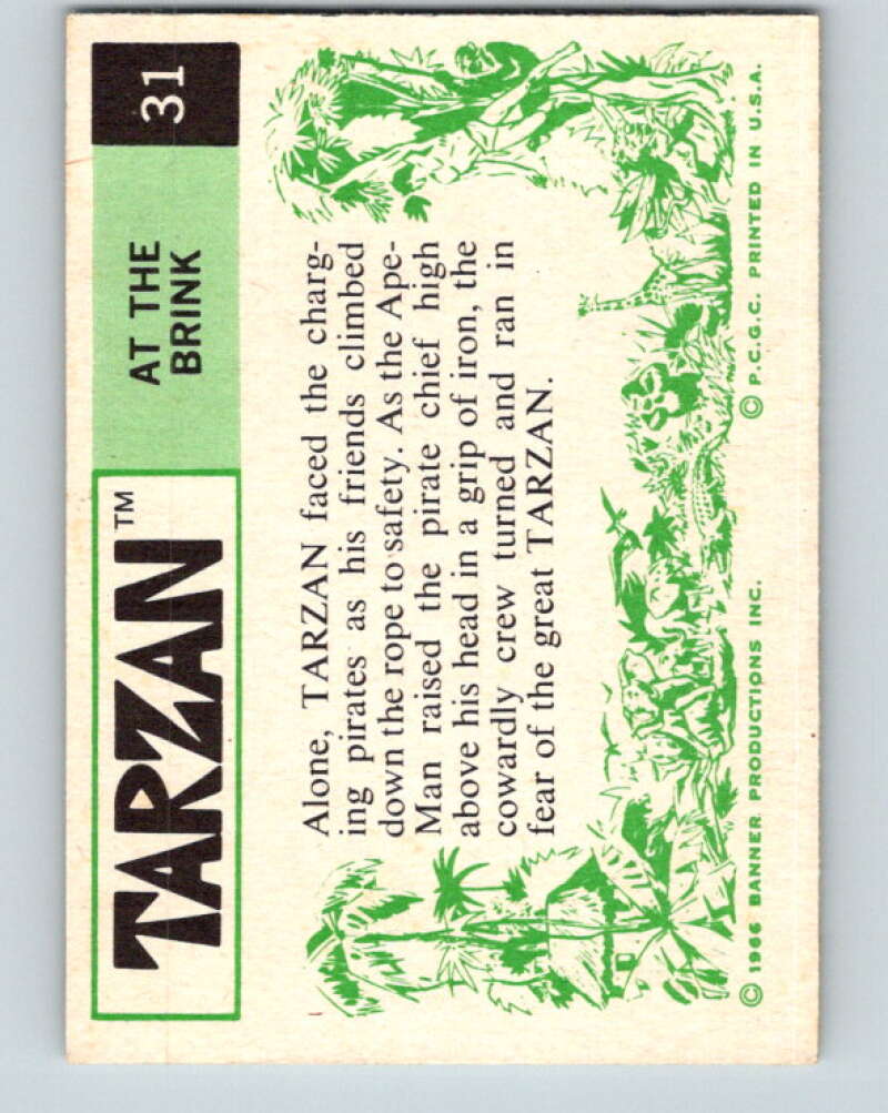 1966 Tarzan #31 At the Brink V16396