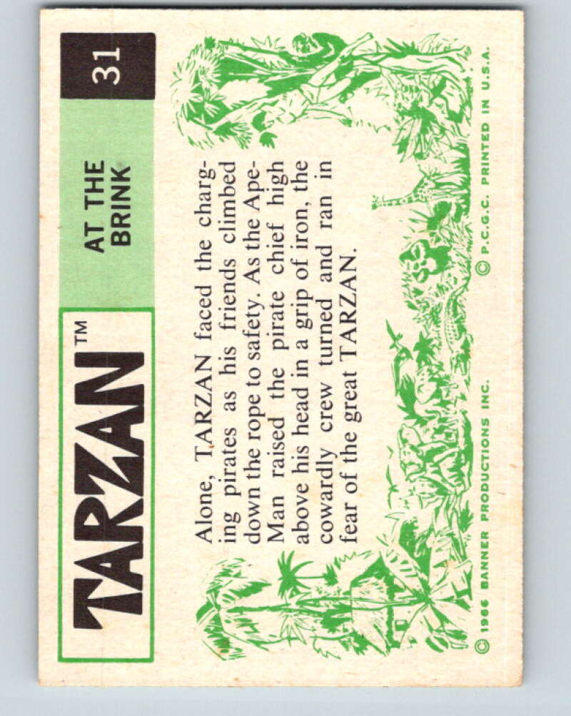 1966 Tarzan #31 At the Brink V16397
