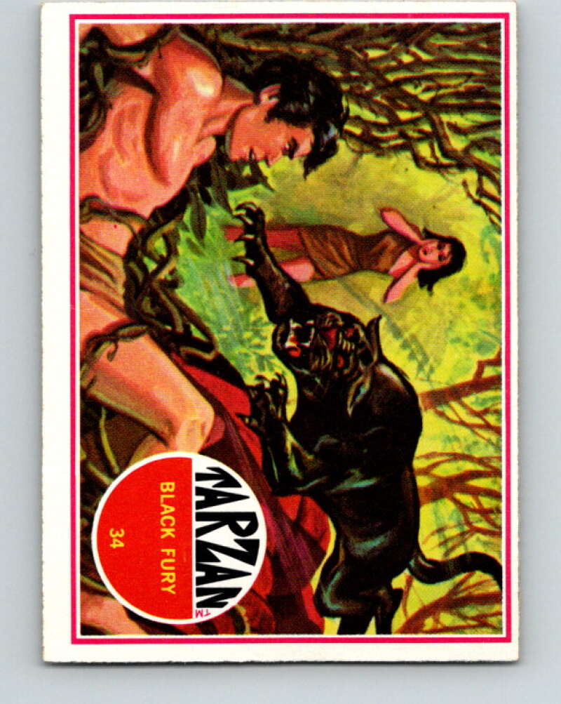 1966 Tarzan #34 Black Fury V16399