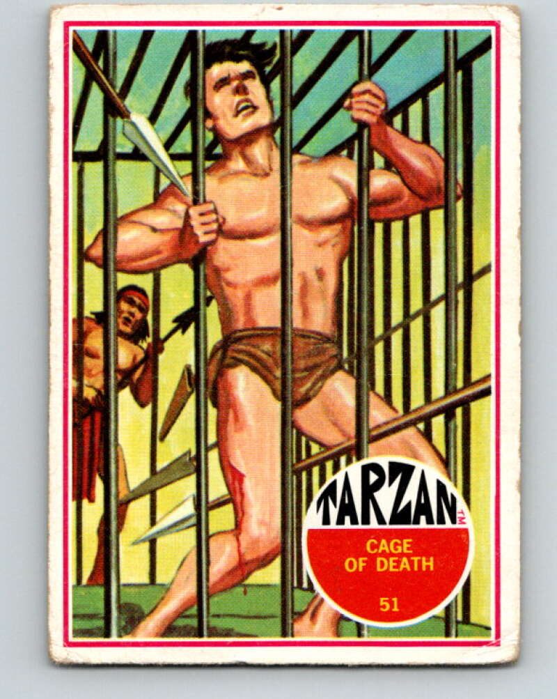 1966 Tarzan #51 Cage of Death V16405