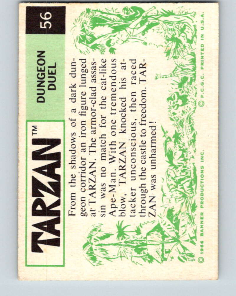 1966 Tarzan #56 Dungeon Duel V16407