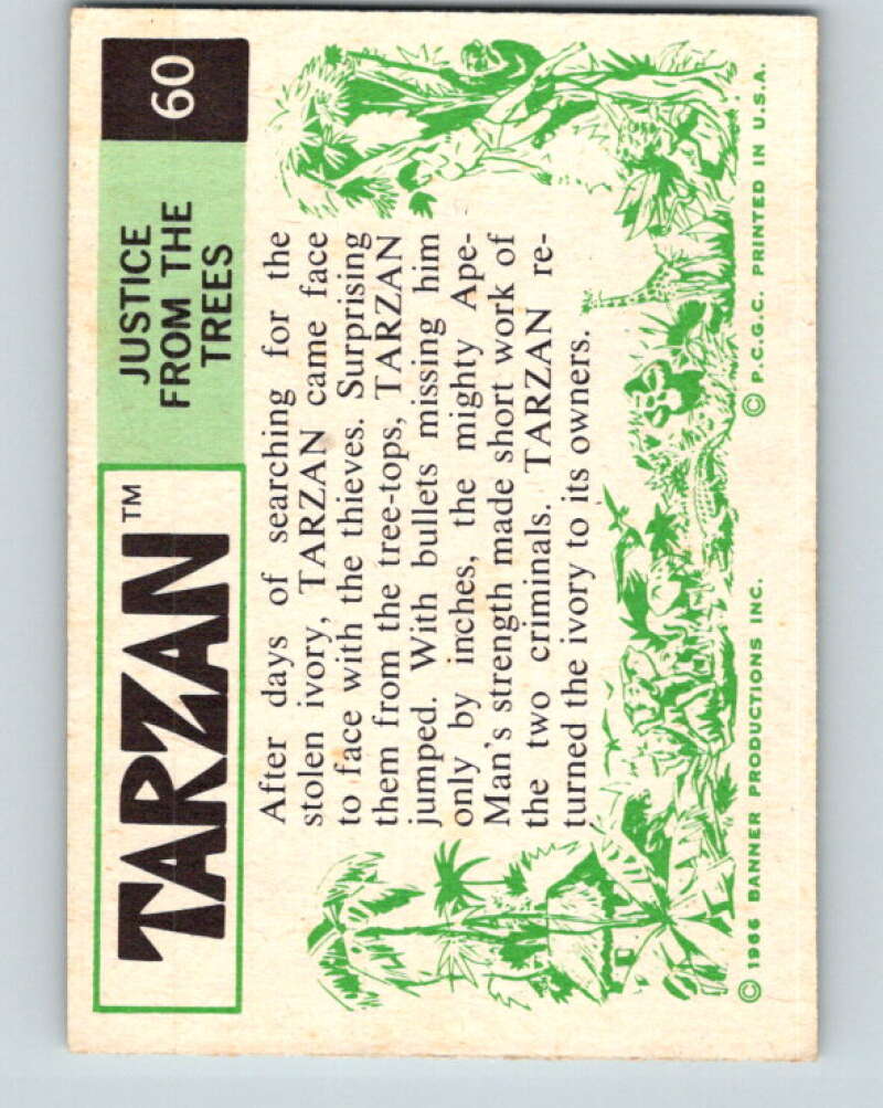 1966 Tarzan #60 Justice from the Trees V16408