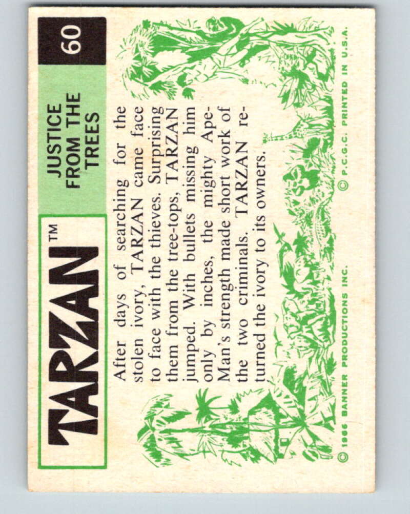 1966 Tarzan #60 Justice from the Trees  V16409