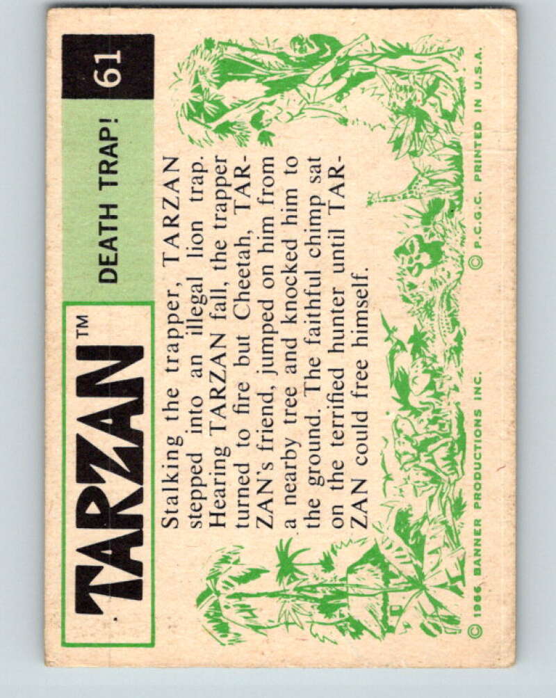1966 Tarzan #61 Death Trap V16411