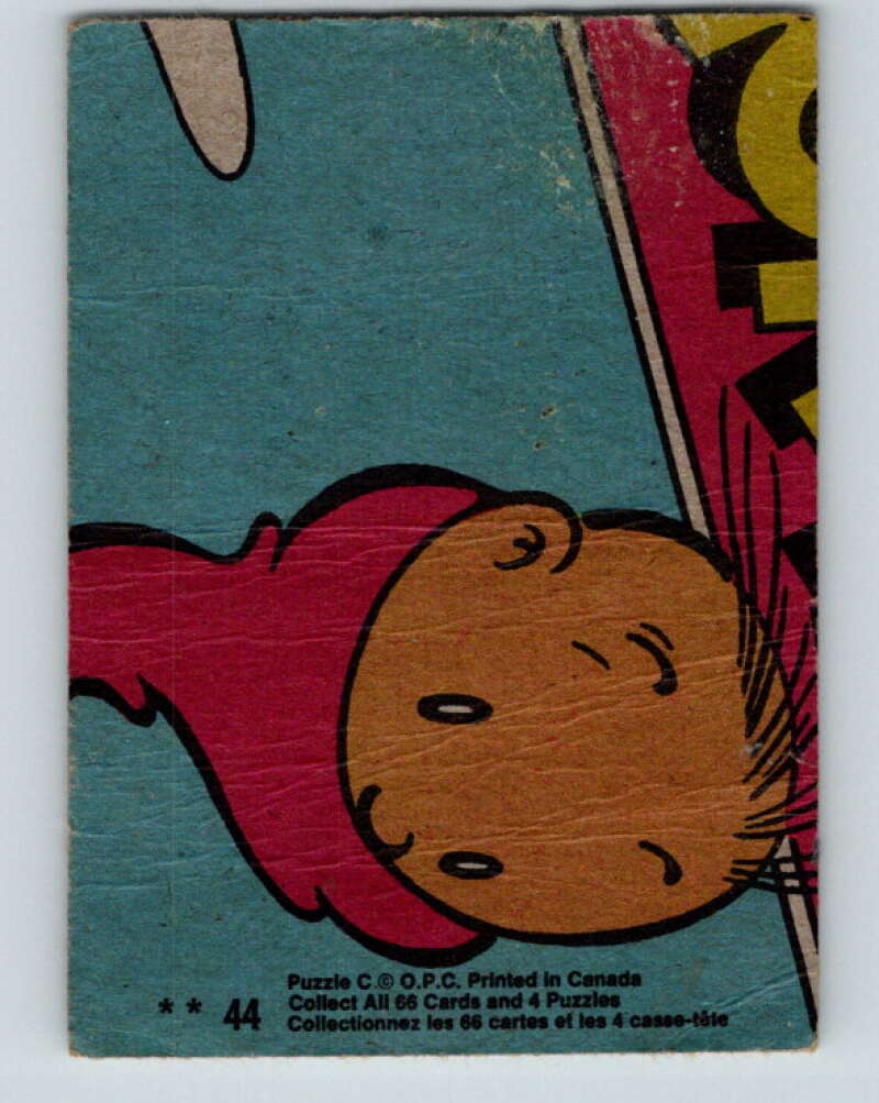 1970's O-Pee-Chee Bazooka Joe and his Gang #44 V16448