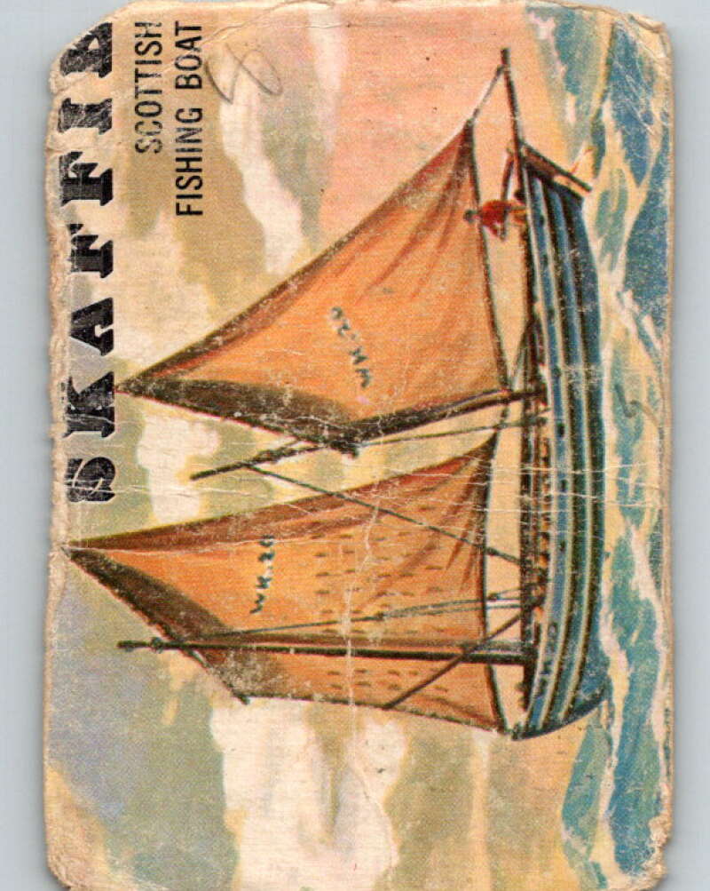 1955 Topps Rails and Sails #139 Skaffie V16472