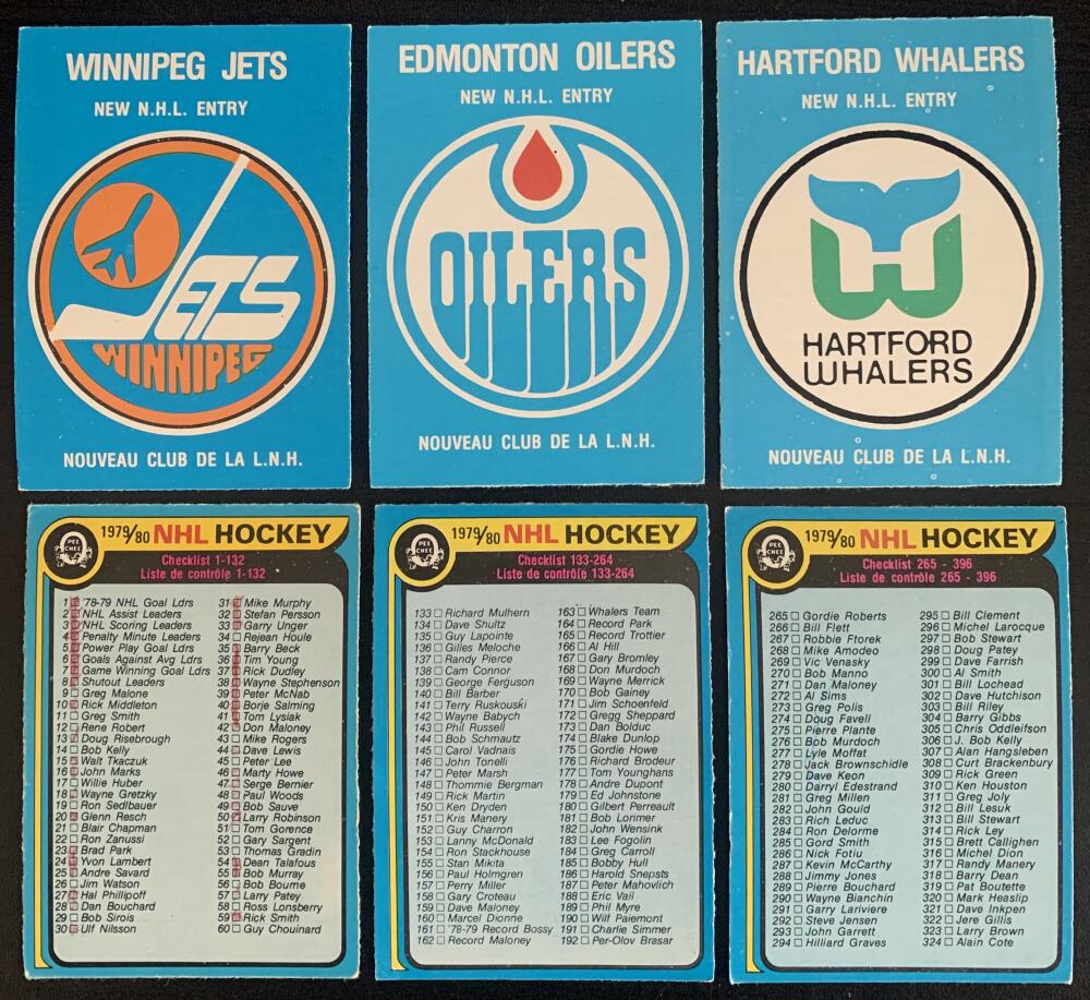 1979-80 O-Pee-Chee NHL Hockey Complete Set 1-396 Gretzky Rookie *0187
