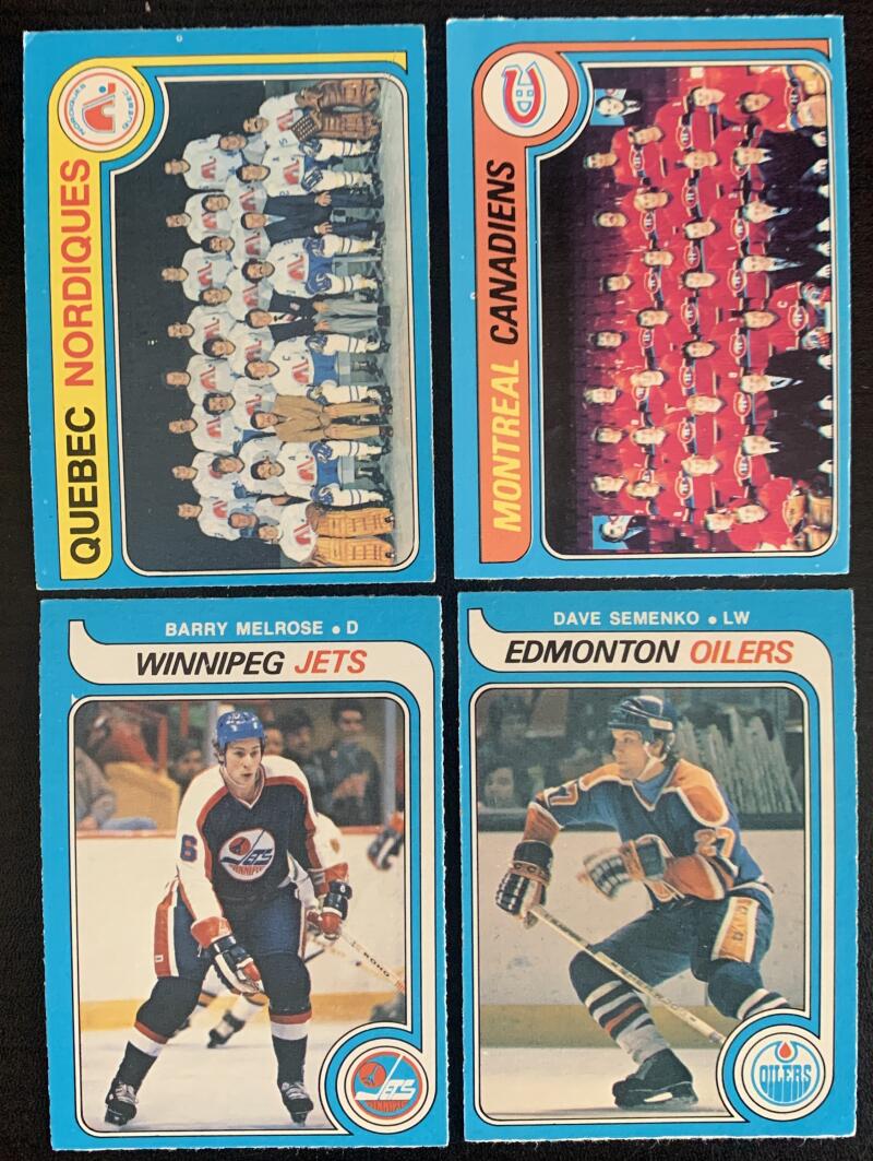 1979-80 O-Pee-Chee NHL Hockey Complete Set 1-396 Gretzky Rookie *0187