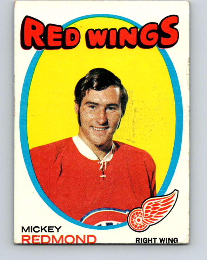 1971-72 Topps #102 Mickey Redmond Detroit Red Wings V16536