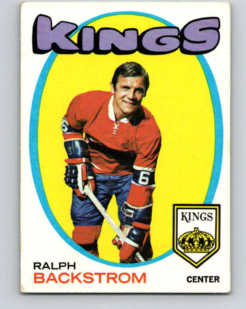 1971-72 Topps #108 Ralph Backstrom Los Angeles Kings V16538