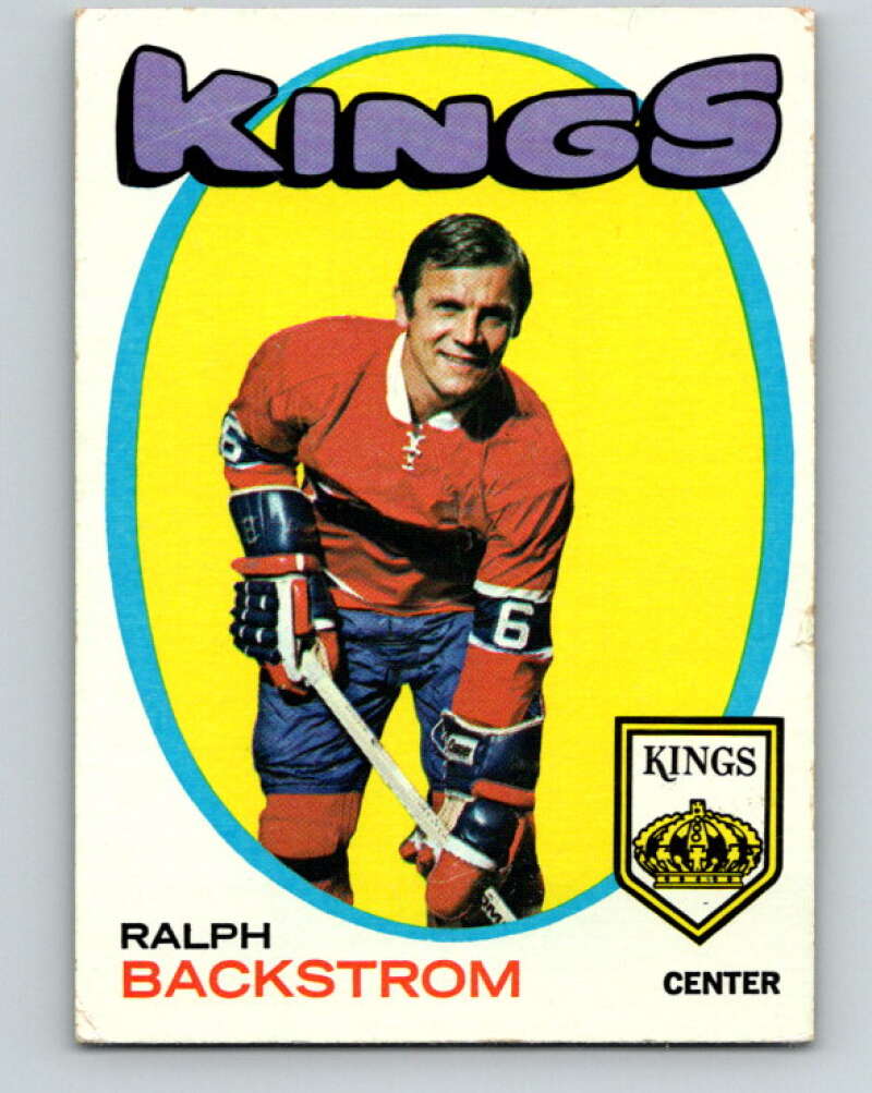 1971-72 Topps #108 Ralph Backstrom Los Angeles Kings V16539