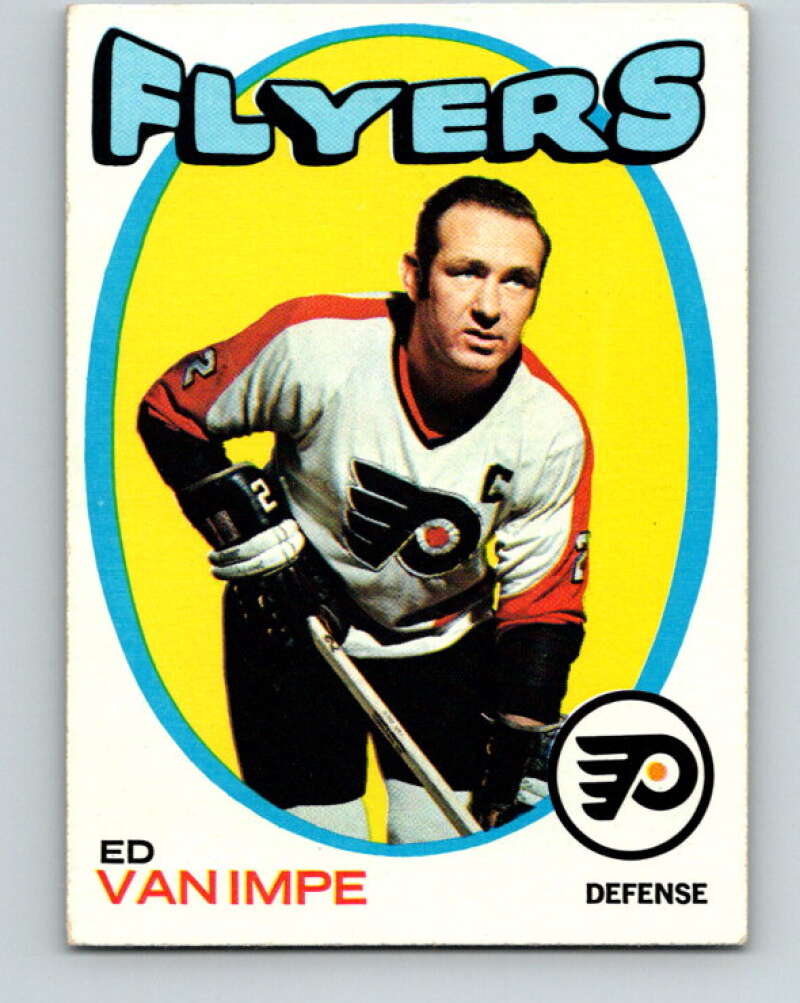 1971-72 Topps #126 Ed Van Impe Philadelphia Flyers V16545