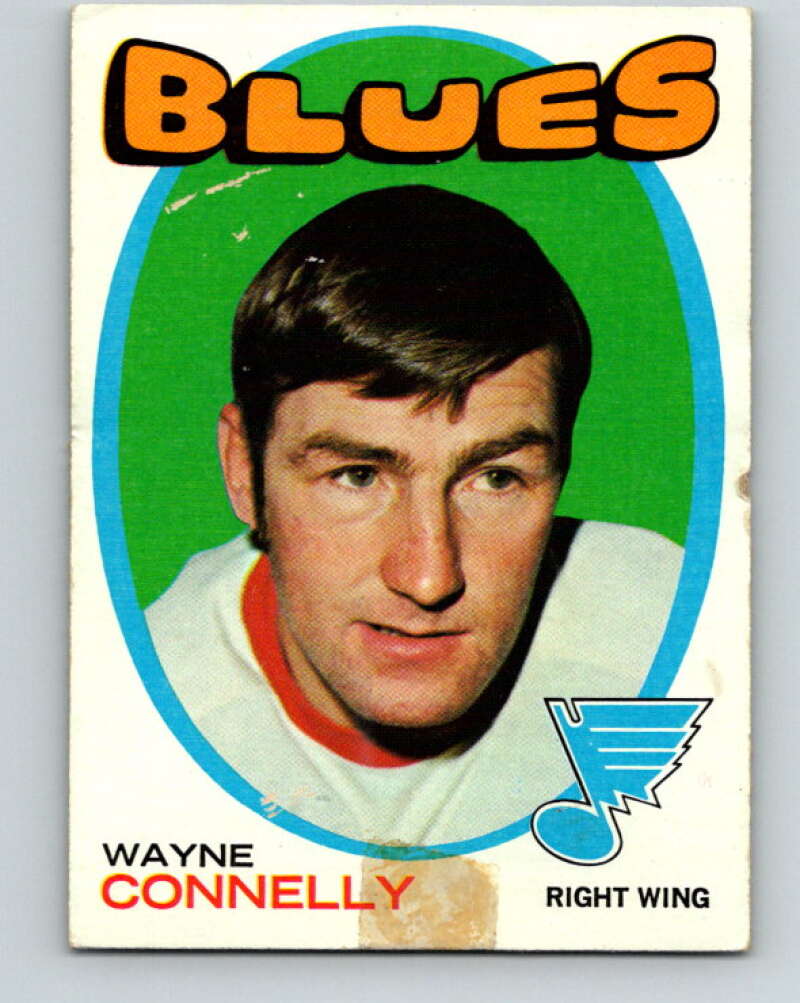 1971-72 Topps #127 Wayne Connelly Vancouver Canucks V16546