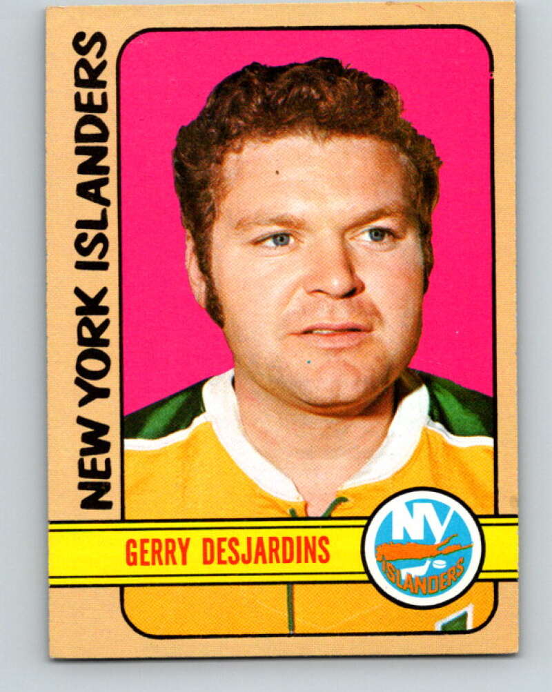 1972-73 Topps #38 Gerry Desjardins New York Islanders V16557