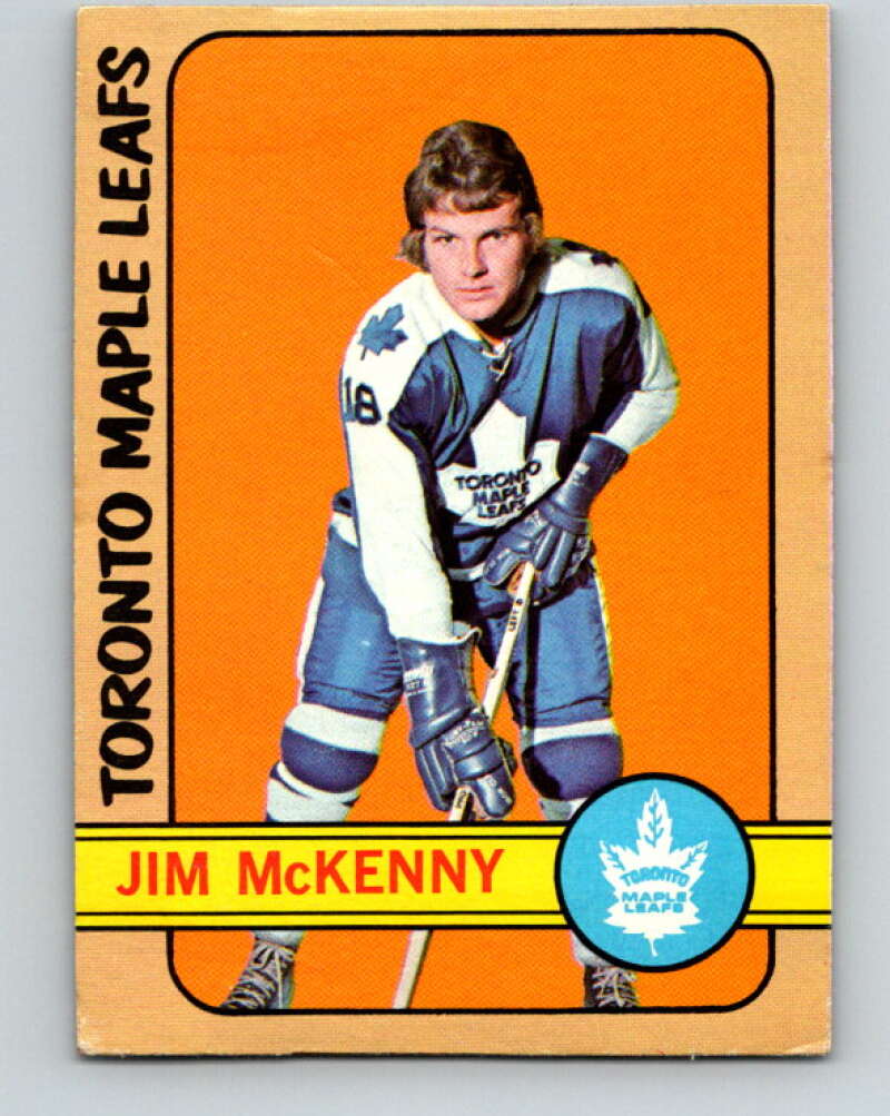 1972-73 Topps #54 Jim McKenny Toronto Maple Leafs V16560