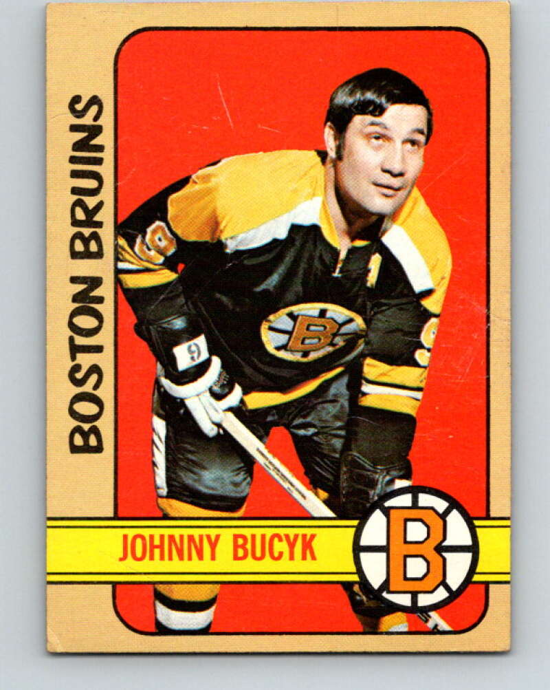1972-73 Topps #60 Johnny Bucyk Boston Bruins V16563