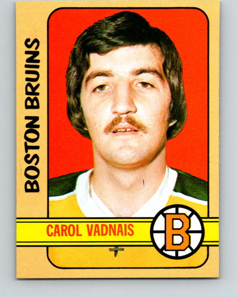 1972-73 Topps #85 Carol Vadnais Boston Bruins V16571