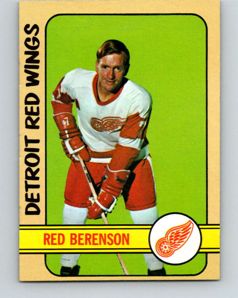 1972-73 Topps #95 Red Berenson Detroit Red Wings V16574