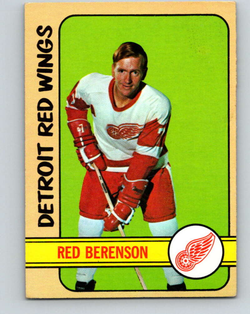 1972-73 Topps #95 Red Berenson Detroit Red Wings V16575
