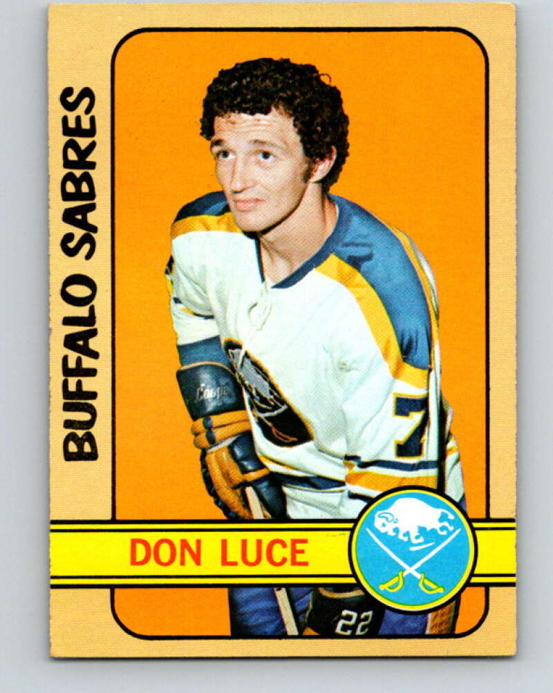 1972-73 Topps #106 Don Luce Buffalo Sabres V16580