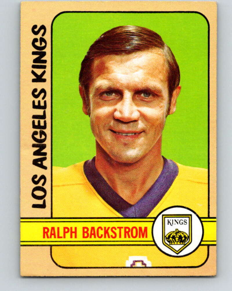 1972-73 Topps #133 Ralph Backstrom Los Angeles Kings V16591