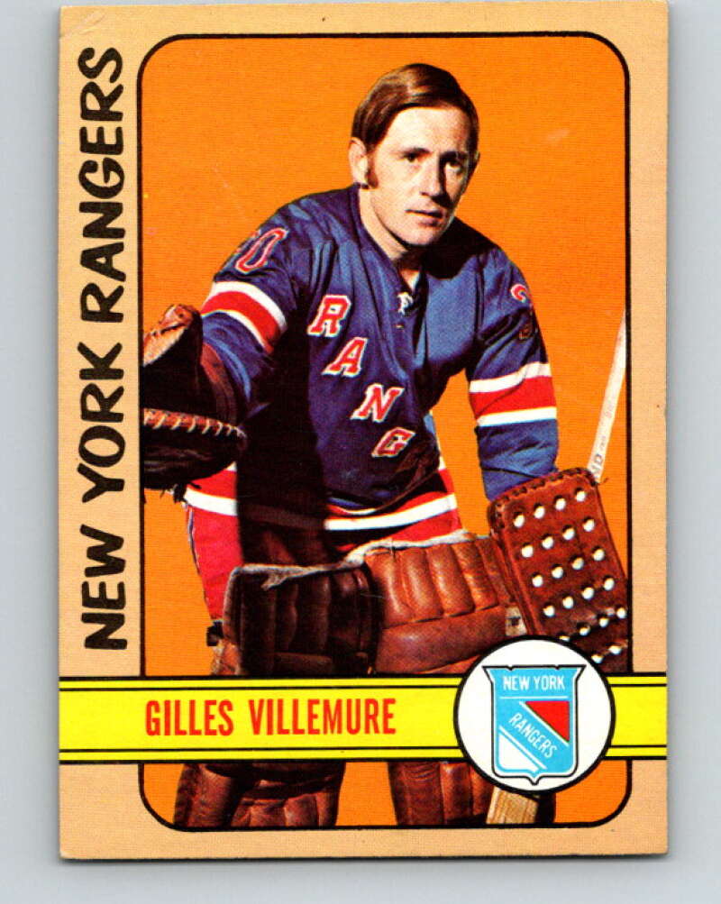 1972-73 Topps #137 Gilles Villemure New York Rangers V16593