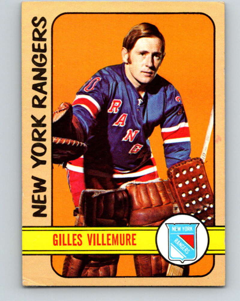 1972-73 Topps #137 Gilles Villemure New York Rangers V16594