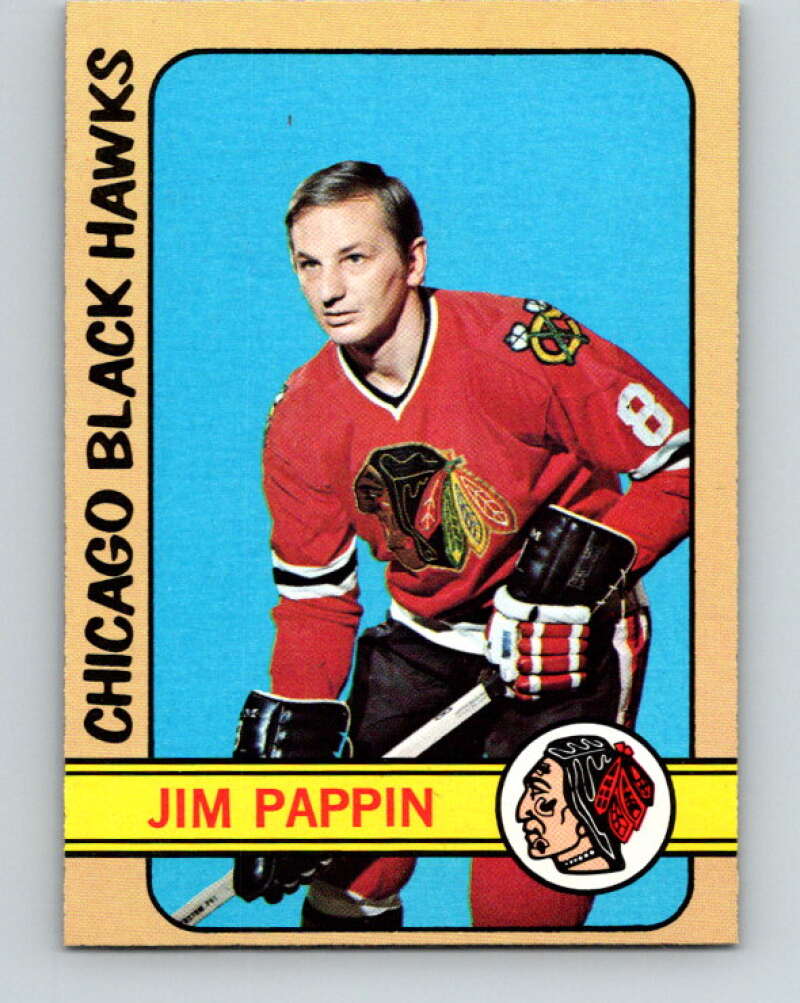 1972-73 Topps #148 Jim Pappin Chicago Blackhawks V16598