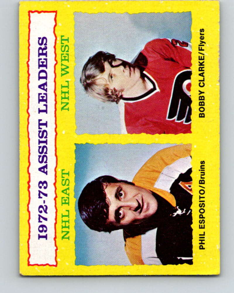 1973-74 Topps #2 Esposito/Clarke LL V16612