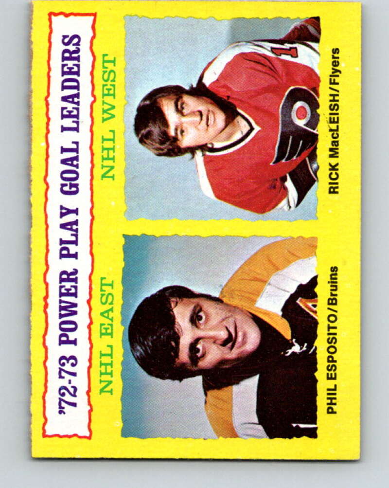 1973-74 Topps #6 Esposito/MacLeish LL V16613
