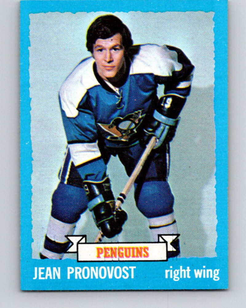 1973-74 Topps #11 Jean Pronovost Pittsburgh Penguins V16620