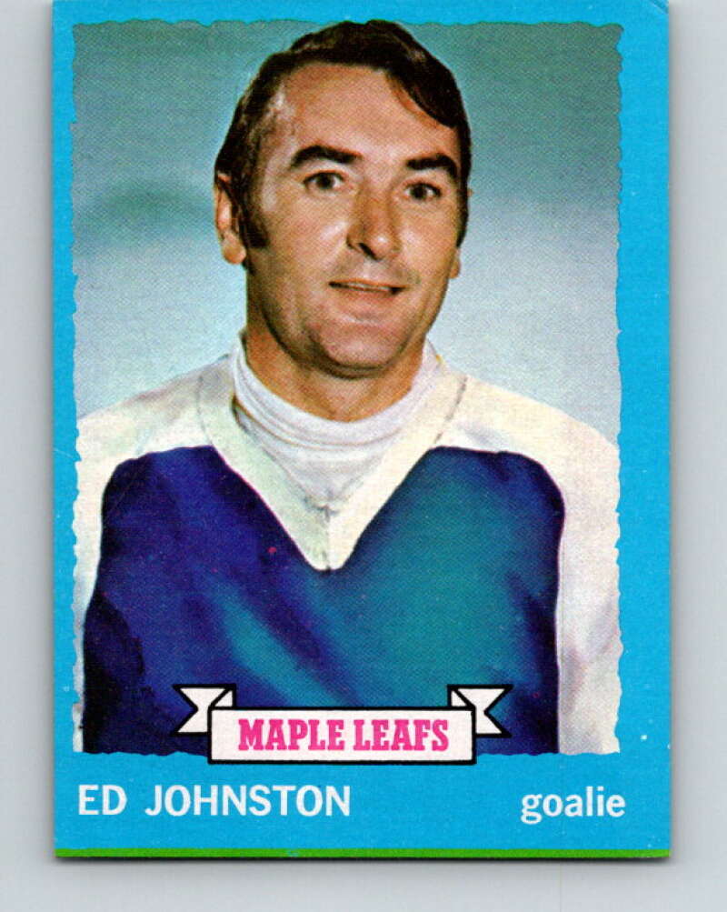 1973-74 Topps #23 Ed Johnston Toronto Maple Leafs V16624