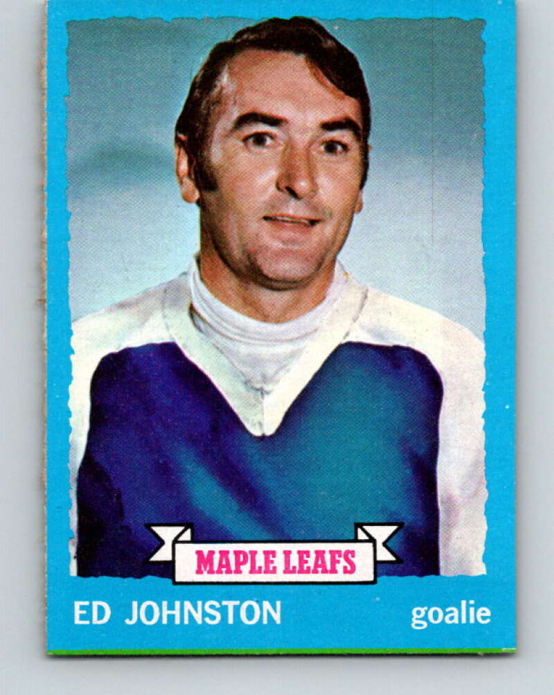 1973-74 Topps #23 Ed Johnston Toronto Maple Leafs V16625