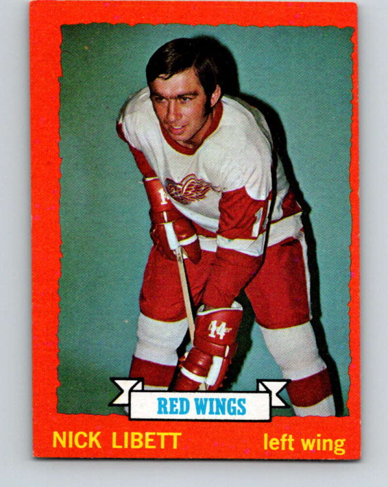 1973-74 Topps #49 Nick Libett Detroit Red Wings V16633