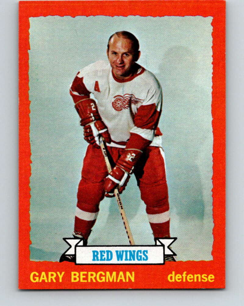 1973-74 Topps #65 Gary Bergman Detroit Red Wings V16647