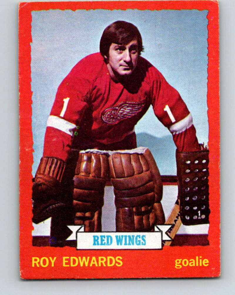 1973-74 Topps #82 Roy Edwards Detroit Red Wings V16650