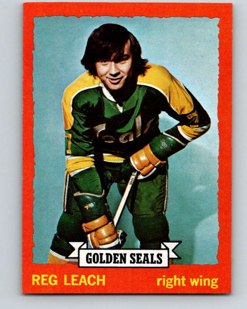 1973-74 Topps #84 Reggie Leach California Golden Seals V16652
