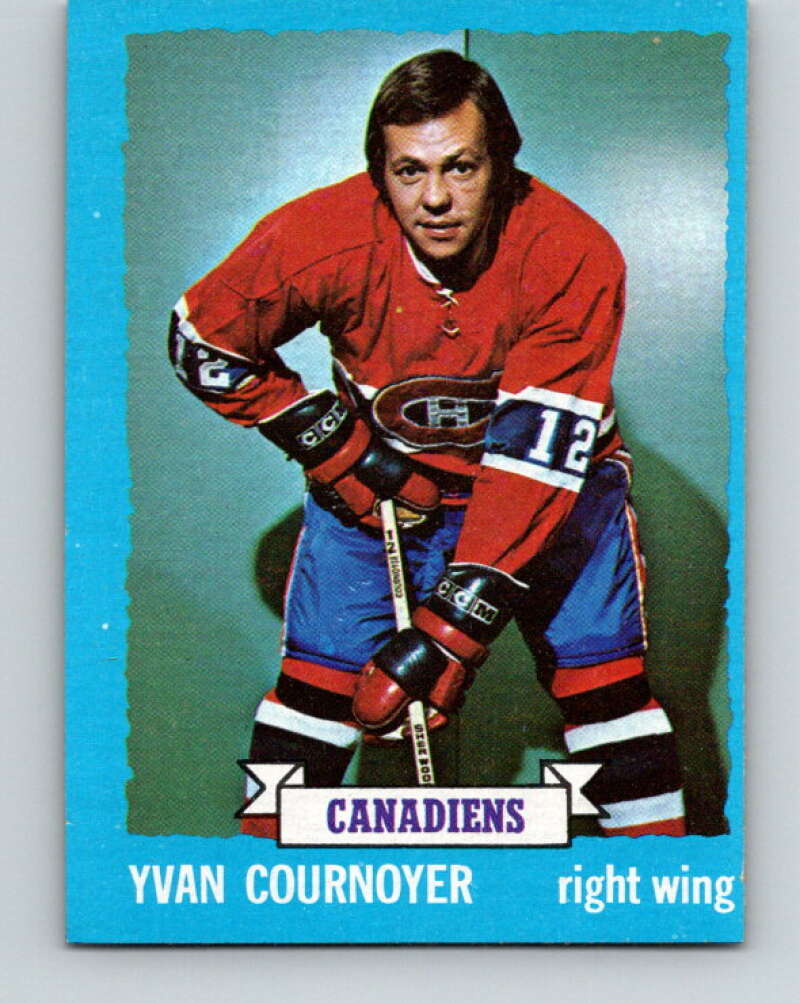 1973-74 Topps #115 Yvan Cournoyer Montreal Canadiens V16666